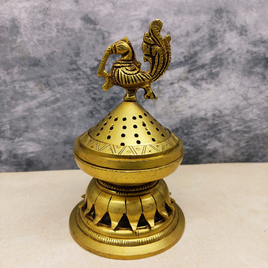 Brass Sambrani holder - Antique Annam Dhoopthani - SB1