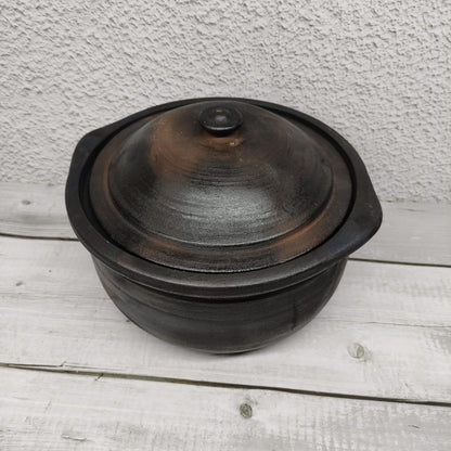 Black Pot with LID - OCB5-c