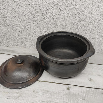 Black Pot with LID - OCB5-c