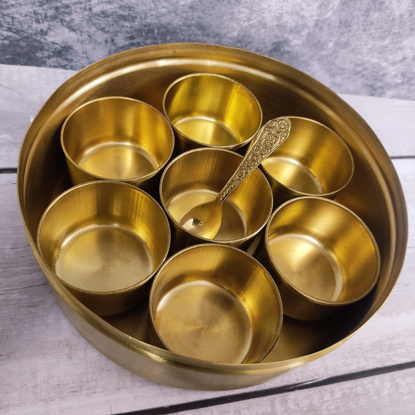 Brass Spice Box - BSB2