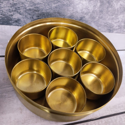 Brass Spice Box - BSB2