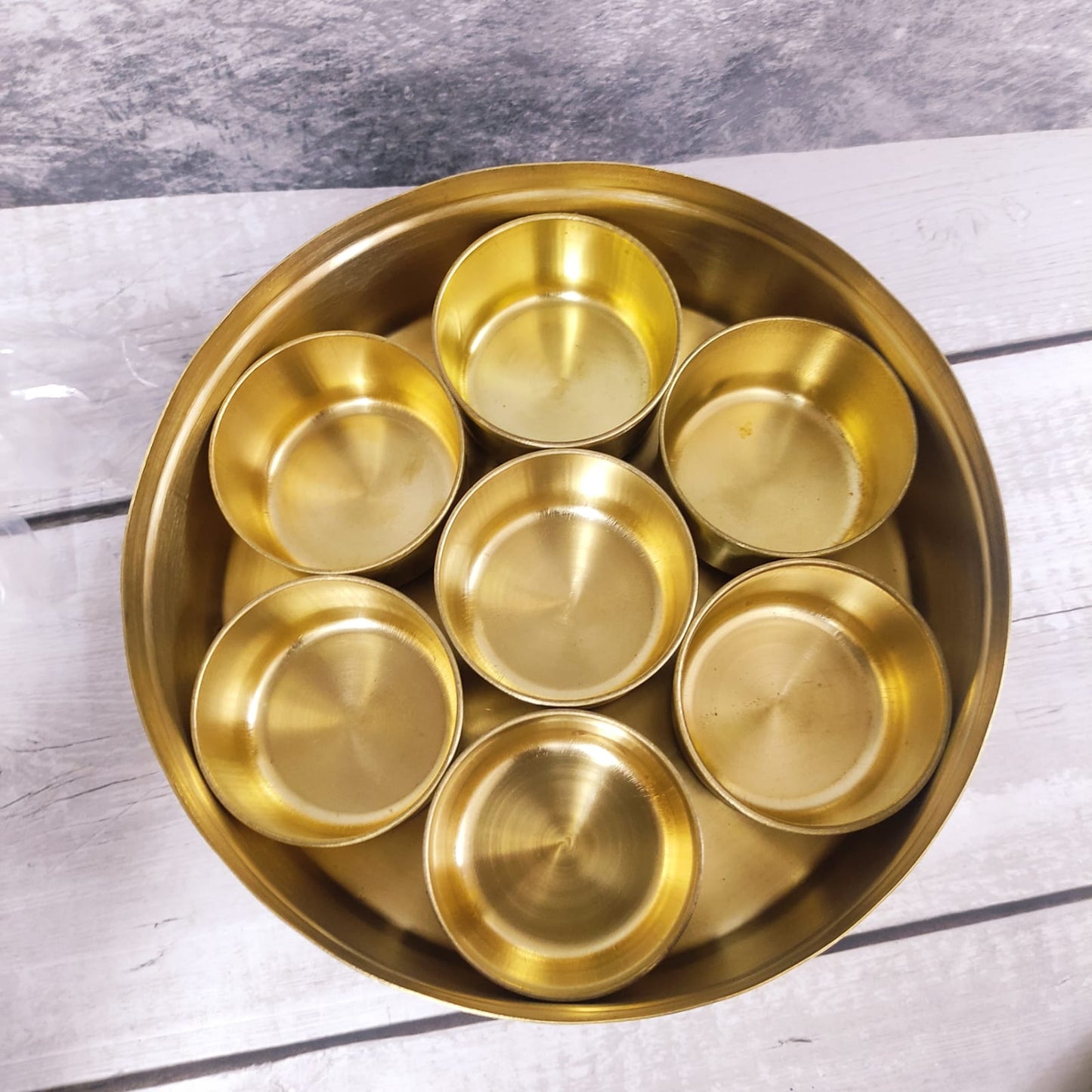 Brass Spice Box - BSB2