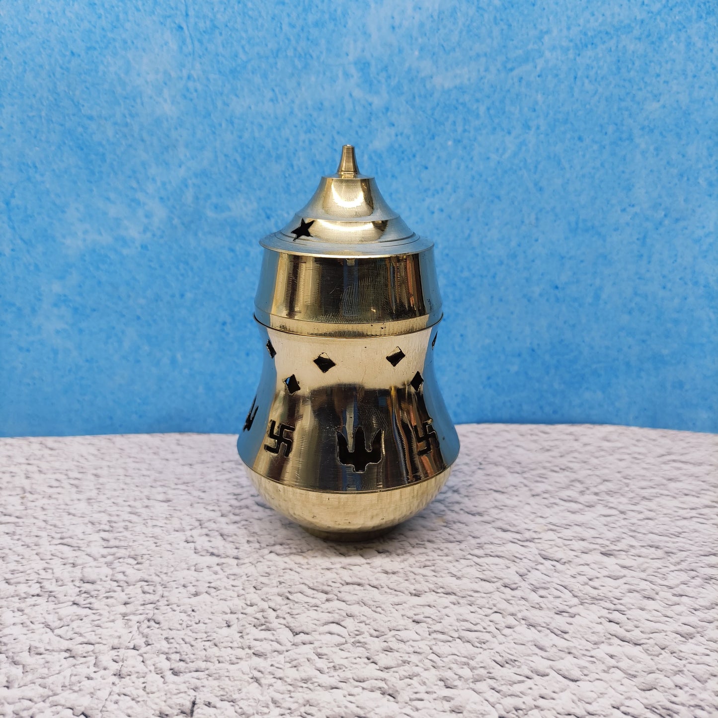 Brass Camphor Diya Diffuser - SB5