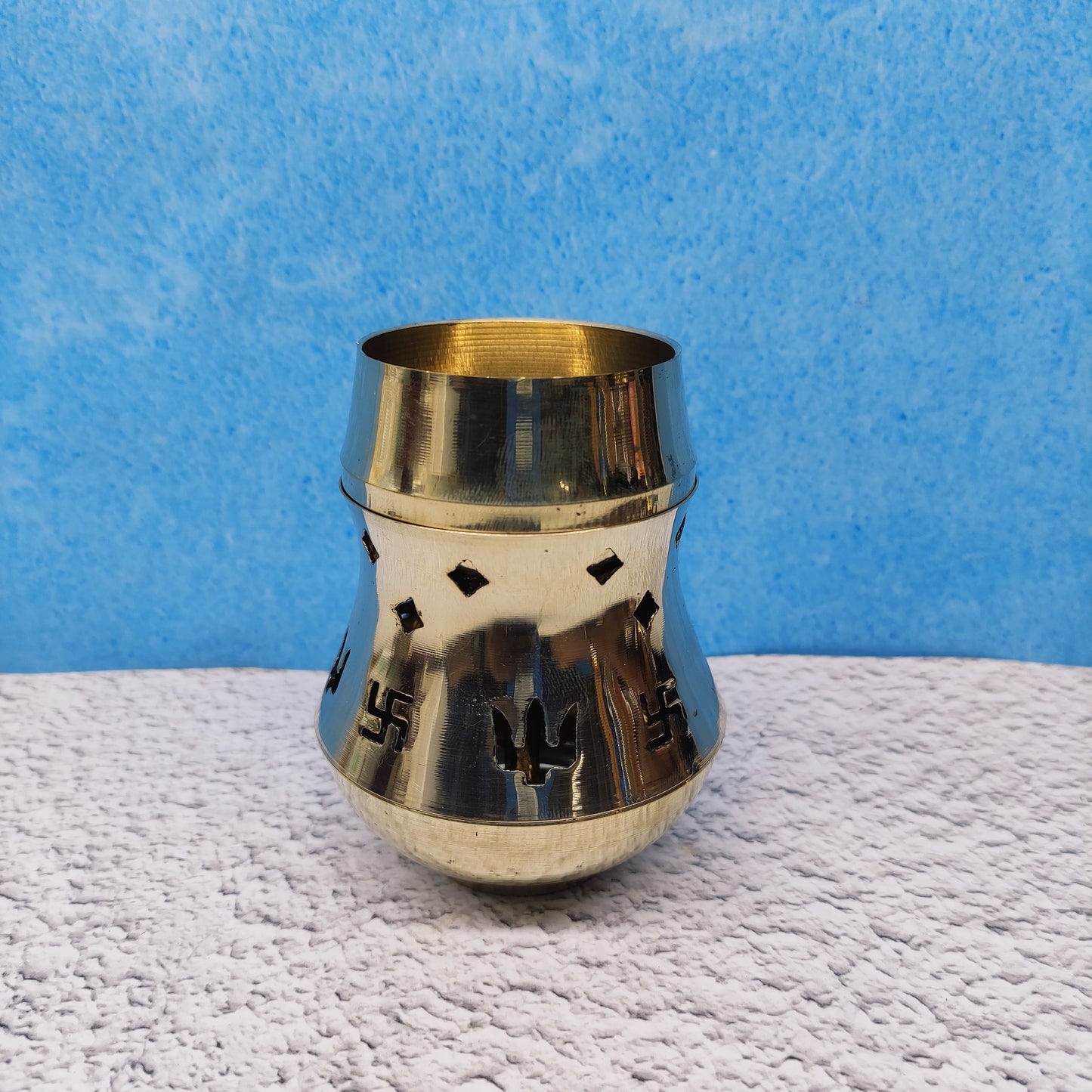 Brass Camphor Diya Diffuser - SB5