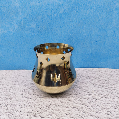 Brass Camphor Diya Diffuser - SB5