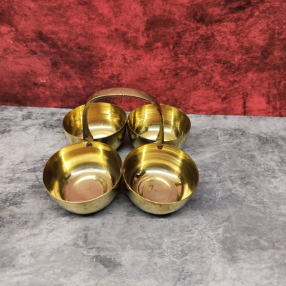 Kumkum 4 bowl Holder - SB13