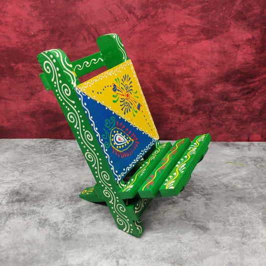 Hand Painted - Wooden Mobile Stand - MSW2