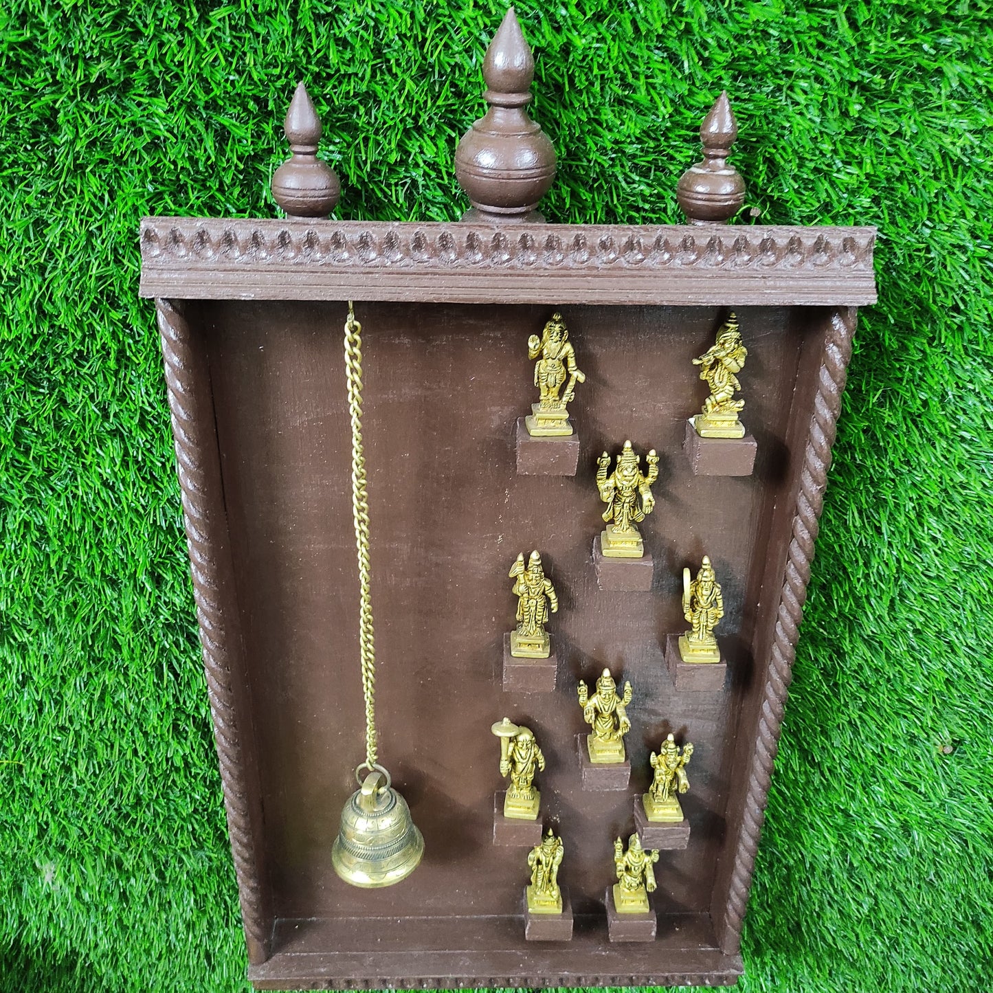 Wooden Dasawatharam Wall Decor-DS7