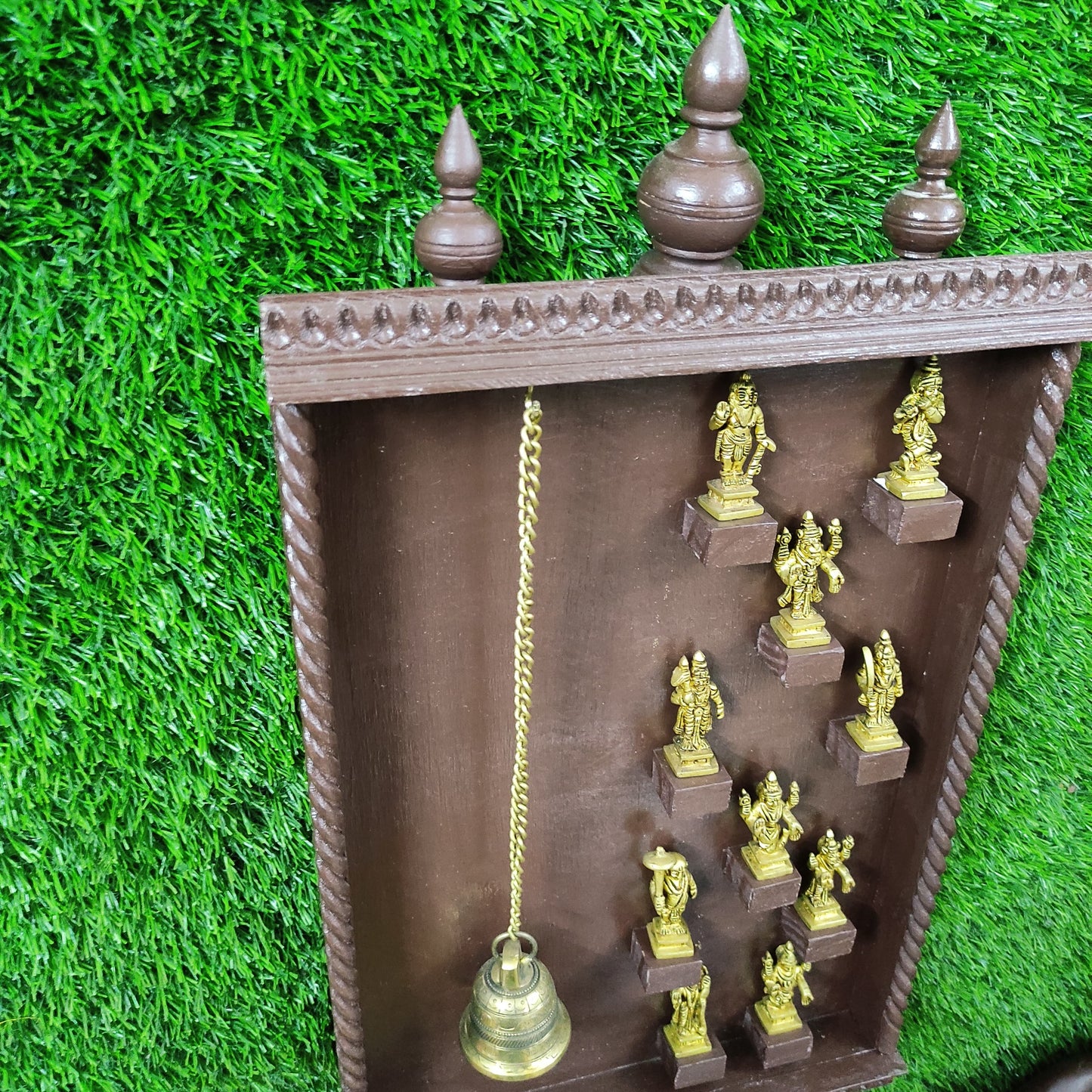 Wooden Dasawatharam Wall Decor-DS7