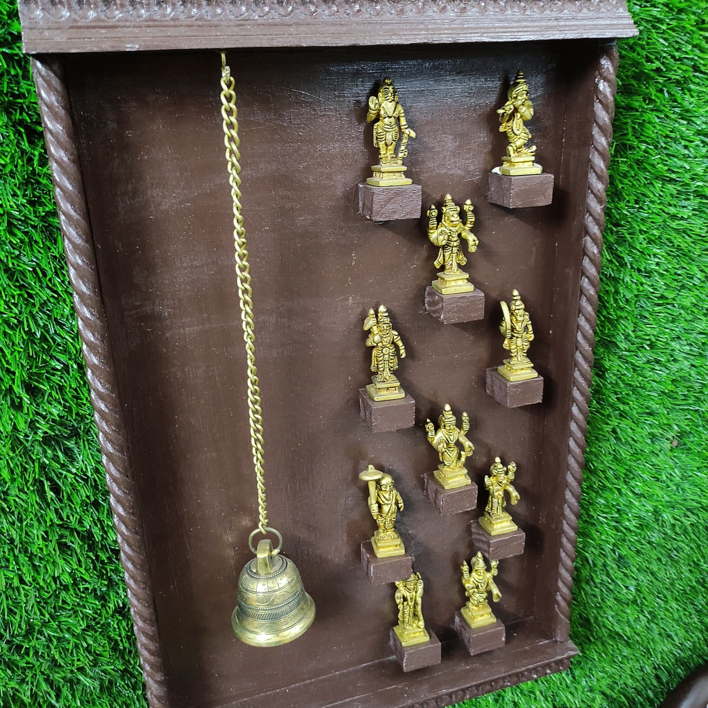 Wooden Dasawatharam Wall Decor-DS7