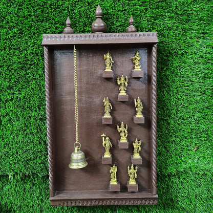 Wooden Dasawatharam Wall Decor-DS7