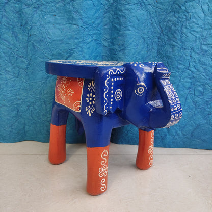 Handcrafted Wooden Elephant Stand - ES2