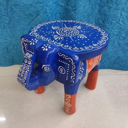 Handcrafted Wooden Elephant Stand - ES2