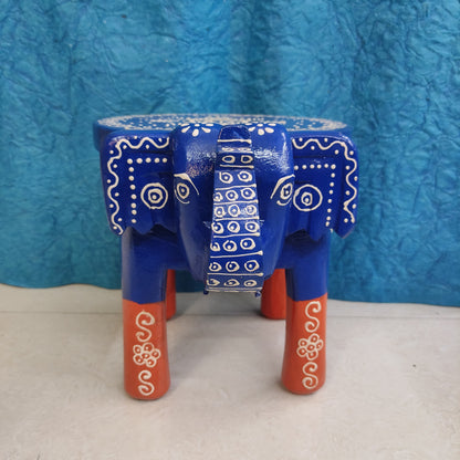 Handcrafted Wooden Elephant Stand - ES2