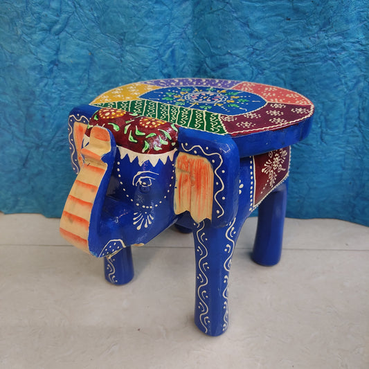 Handcrafted Wooden Elephant Stand - ES4