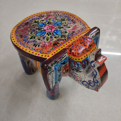 Handcrafted Wooden Elephant Stand - ES10