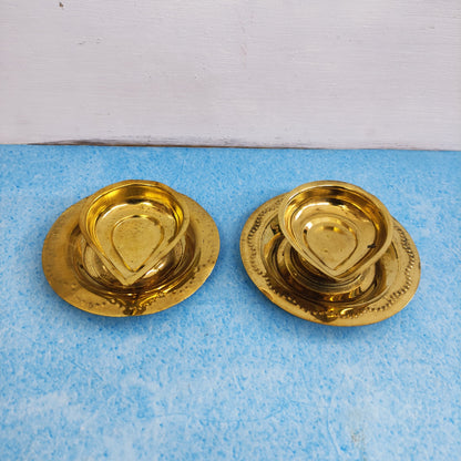 Karthigai Deepam - Vilakku Combo - Brass Diya Gift Box - VC1 - set of 27 lamps