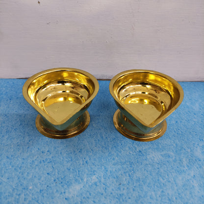 Karthigai Deepam - Vilakku Combo - Brass Diya Gift Box - VC1 - set of 27 lamps