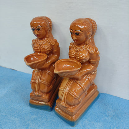 Paavai Vilakku Pair