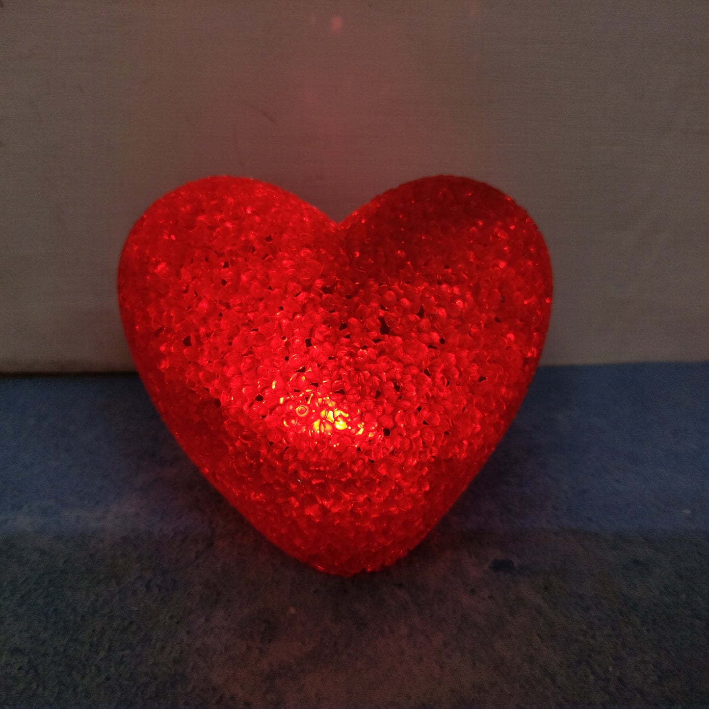 Red Heart with LED Light - RH1