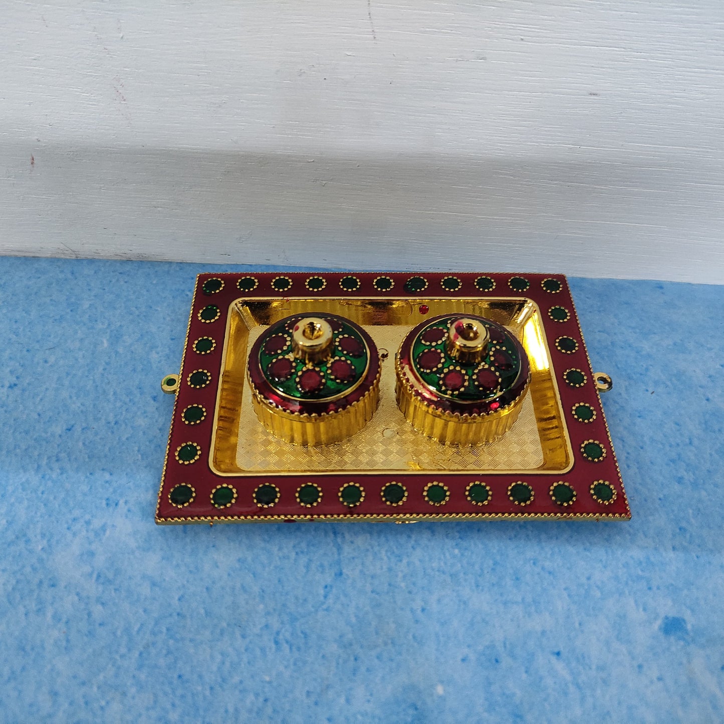 Meenakari Kum Kum Holder - KS51