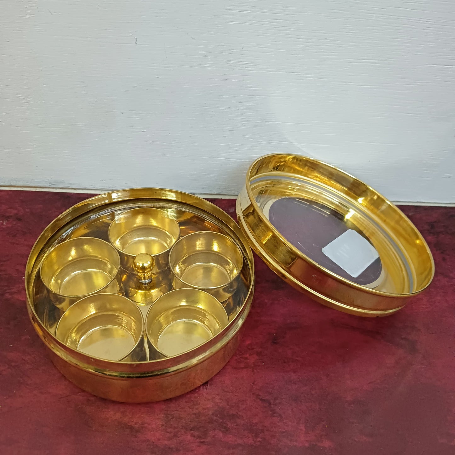 Brass lakshmi Pooja Box - MAN23